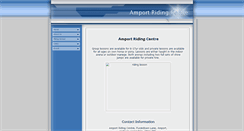 Desktop Screenshot of amportridingcentre.com